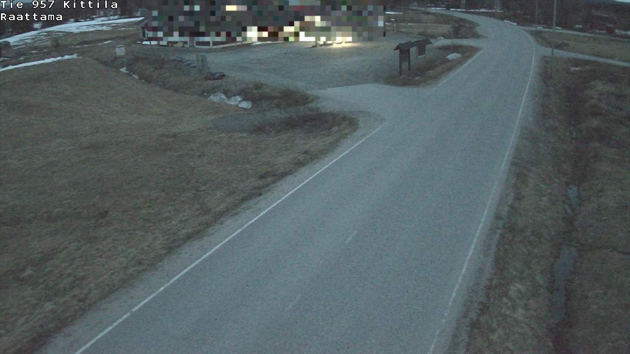 Weather Camera Image Väg 957 Kittilä, Raattama, Kittilä, Lappi