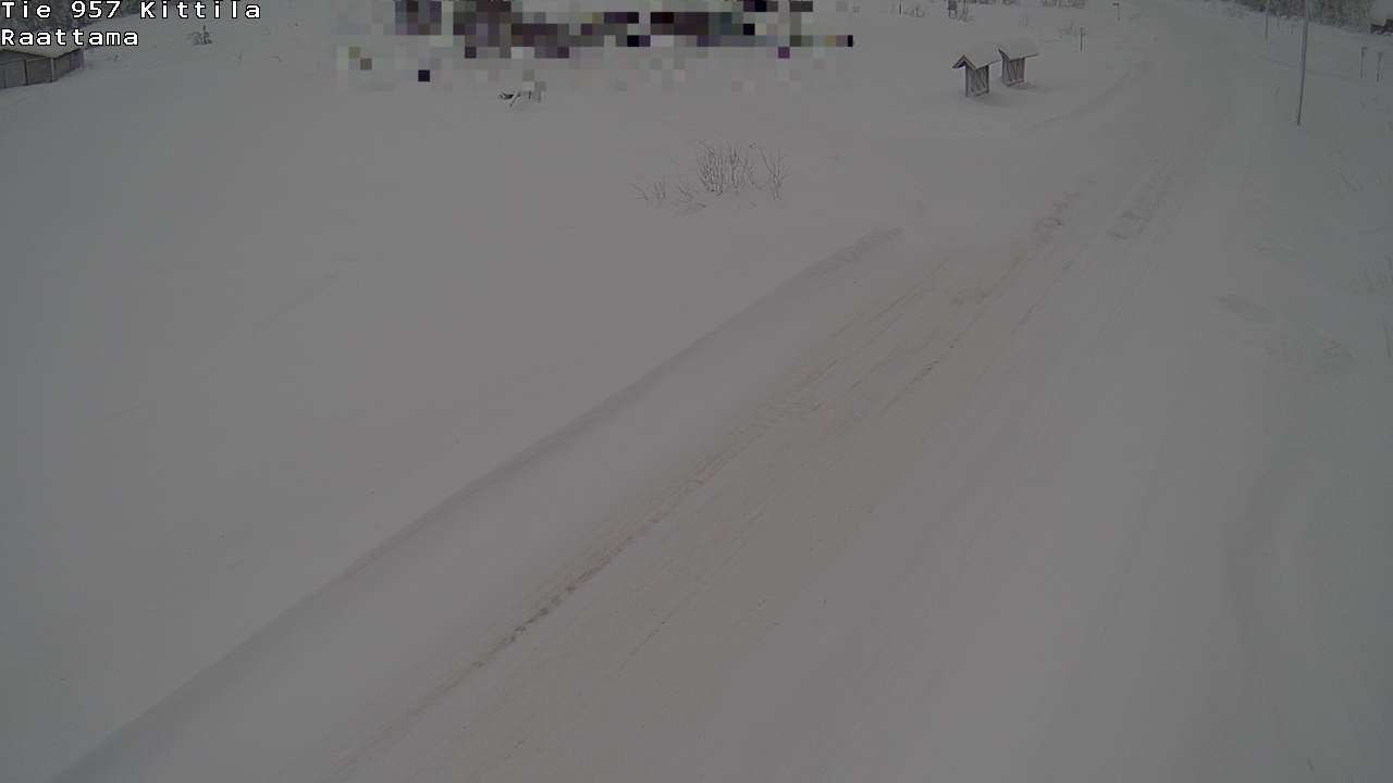 Weather Camera Image Road 957 Kittilä, Raattama, Kittilä, Lappi