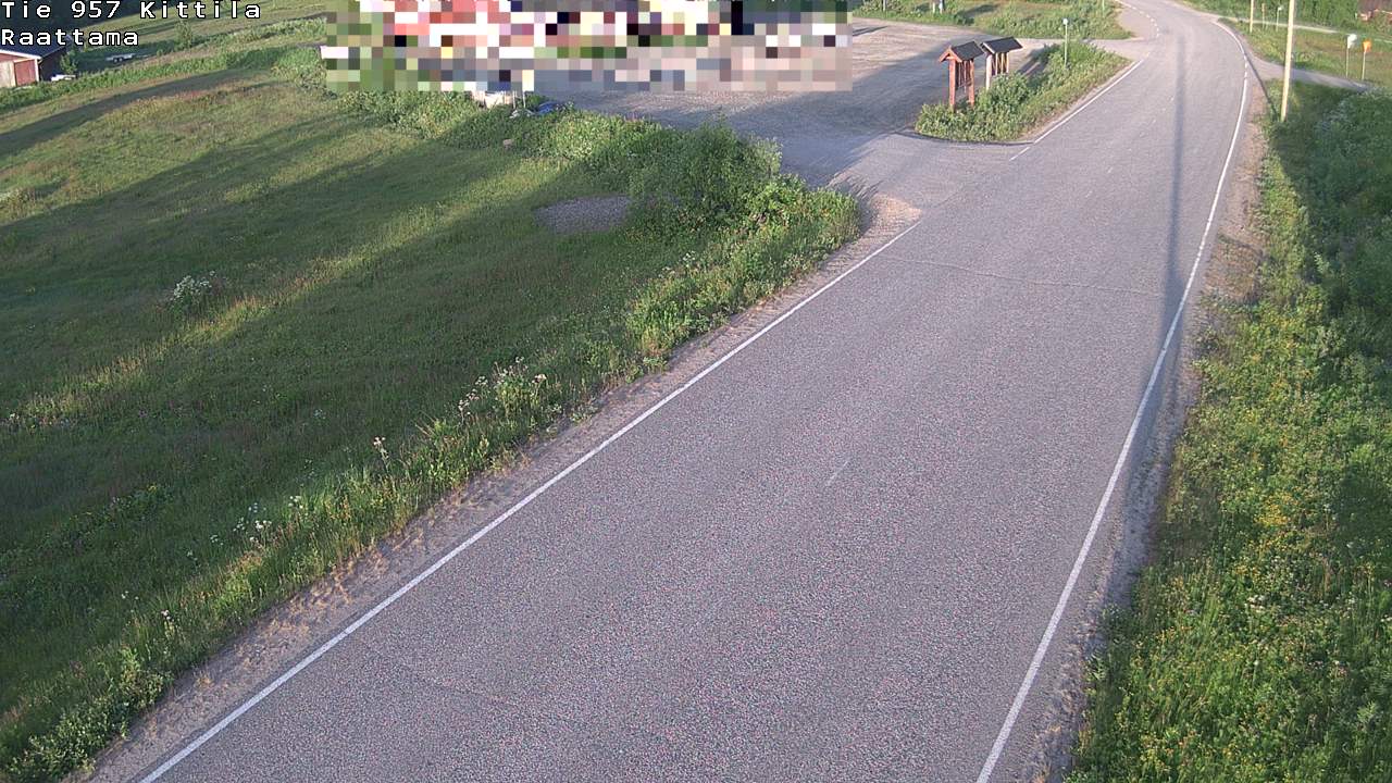 Weather Camera Image Road 957 Kittilä, Raattama, Kittilä, Lappi