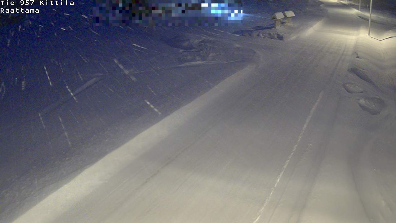 Weather Camera Image Road 957 Kittilä, Raattama, Kittilä, Lappi
