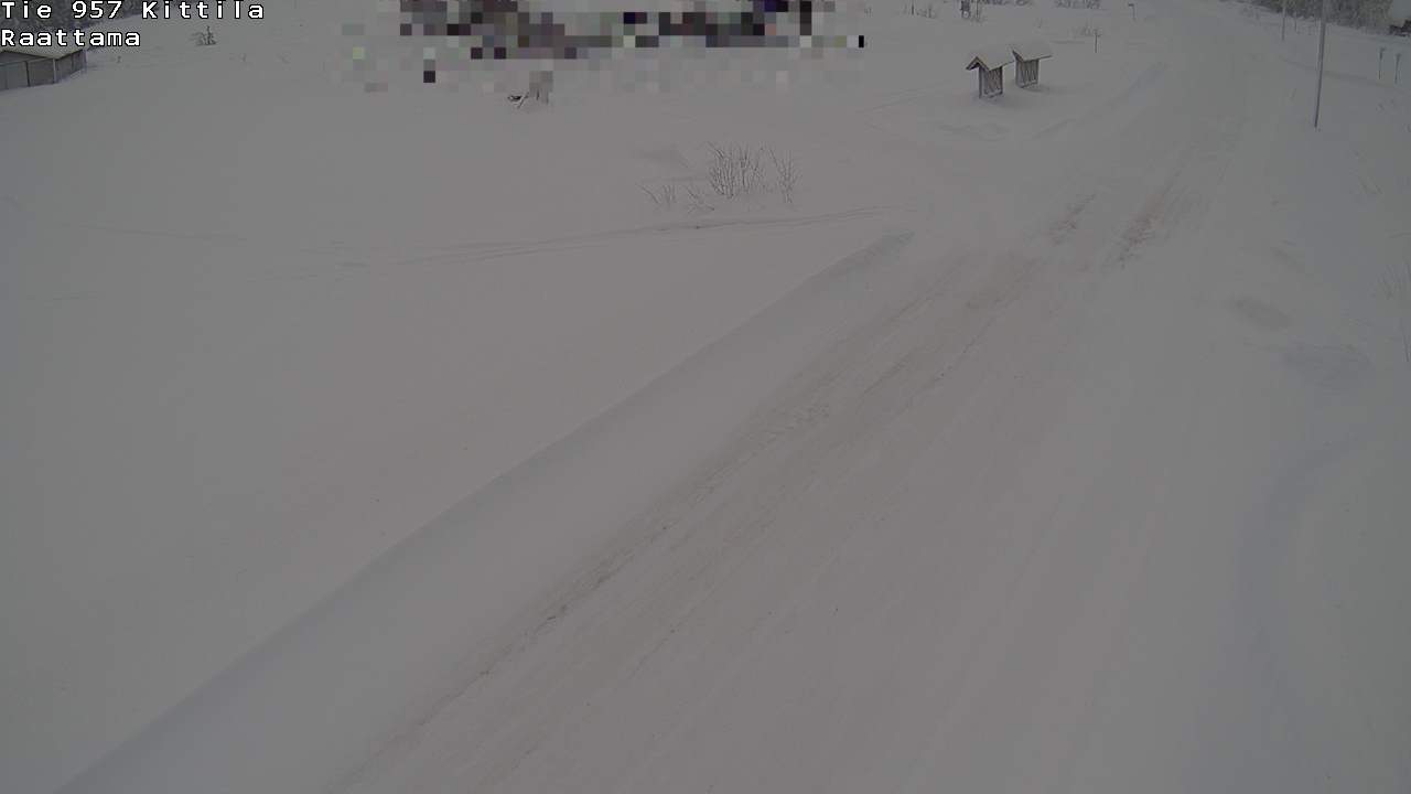 Weather Camera Image Road 957 Kittilä, Raattama, Kittilä, Lappi