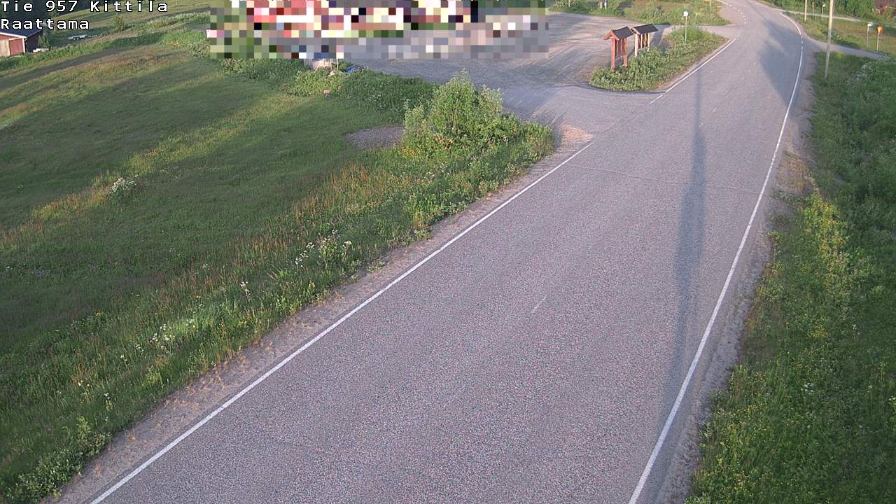 Weather Camera Image Road 957 Kittilä, Raattama, Kittilä, Lappi