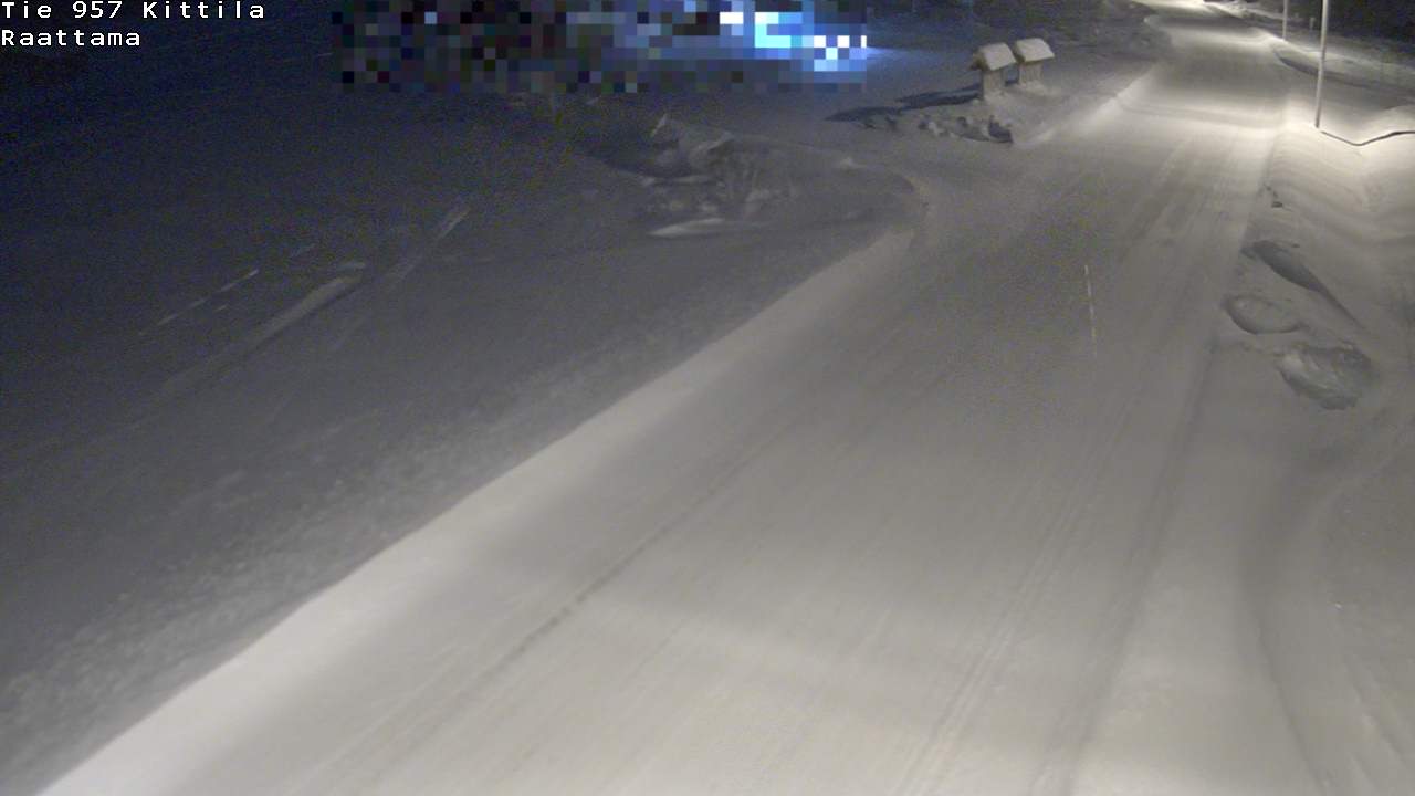 Weather Camera Image Road 957 Kittilä, Raattama, Kittilä, Lappi