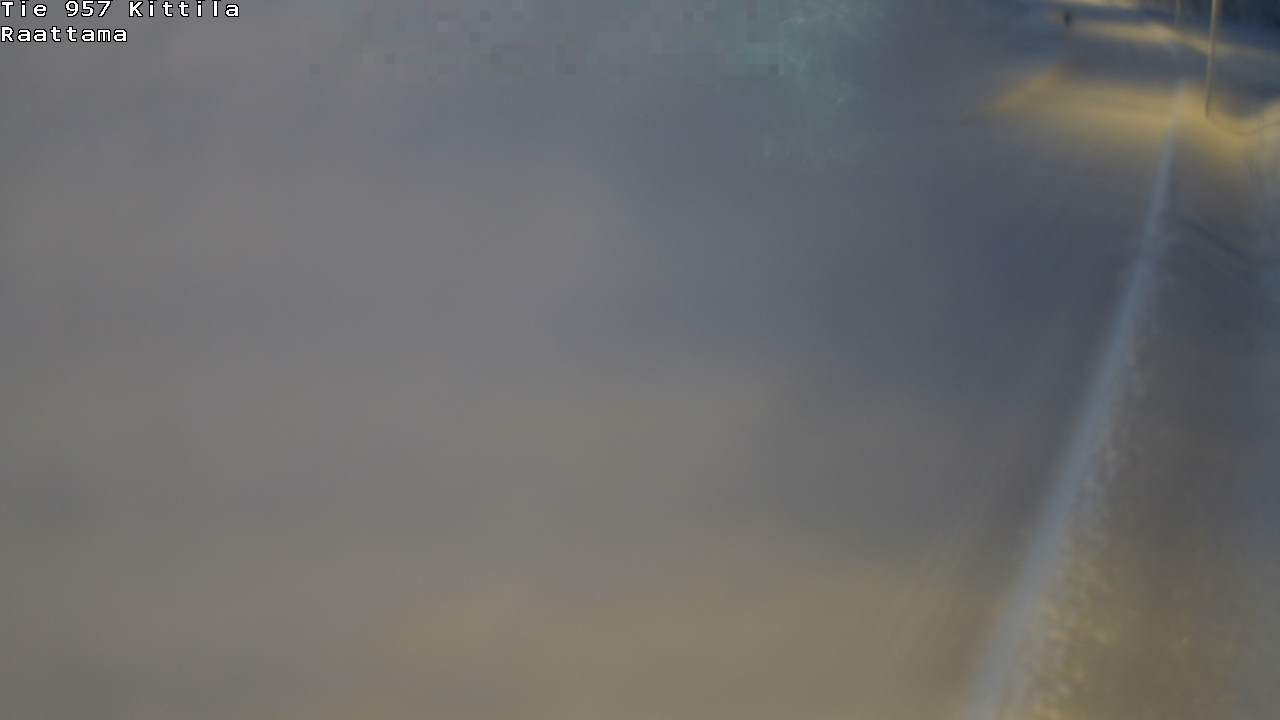 Weather Camera Image Väg 957 Kittilä, Raattama, Kittilä, Lappi