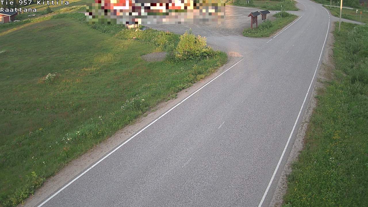 Weather Camera Image Road 957 Kittilä, Raattama, Kittilä, Lappi