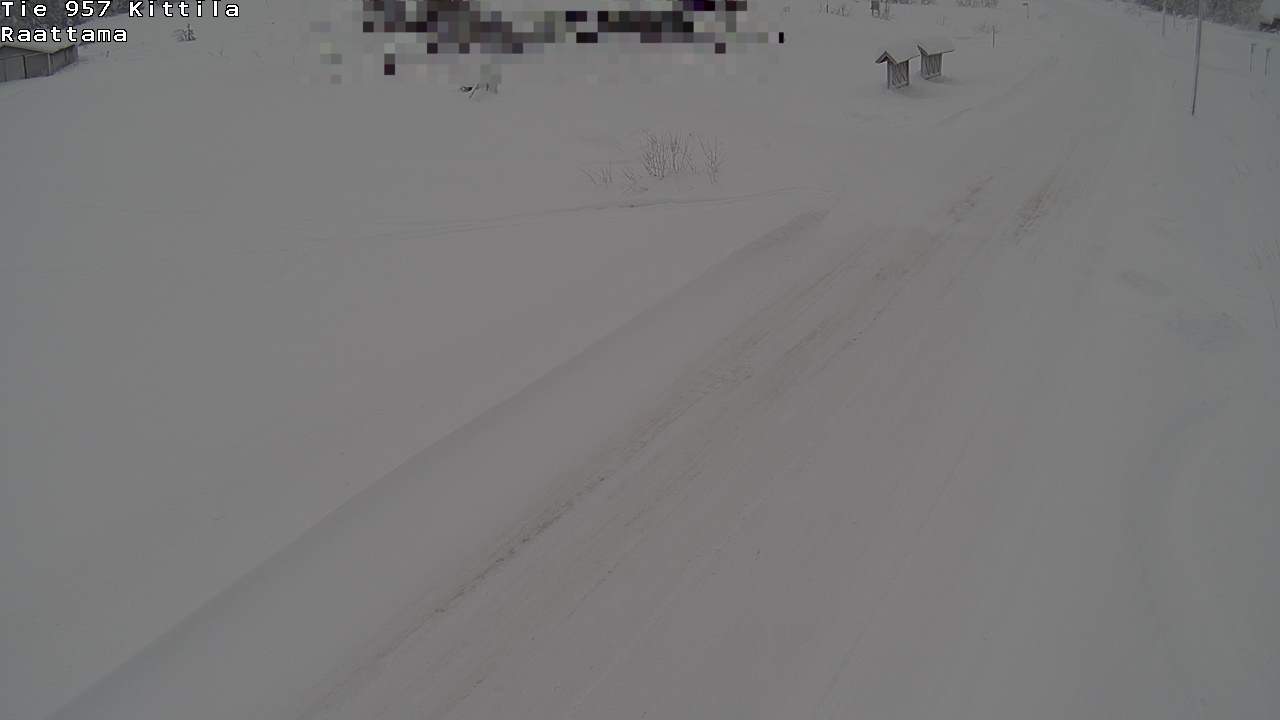 Weather Camera Image Road 957 Kittilä, Raattama, Kittilä, Lappi