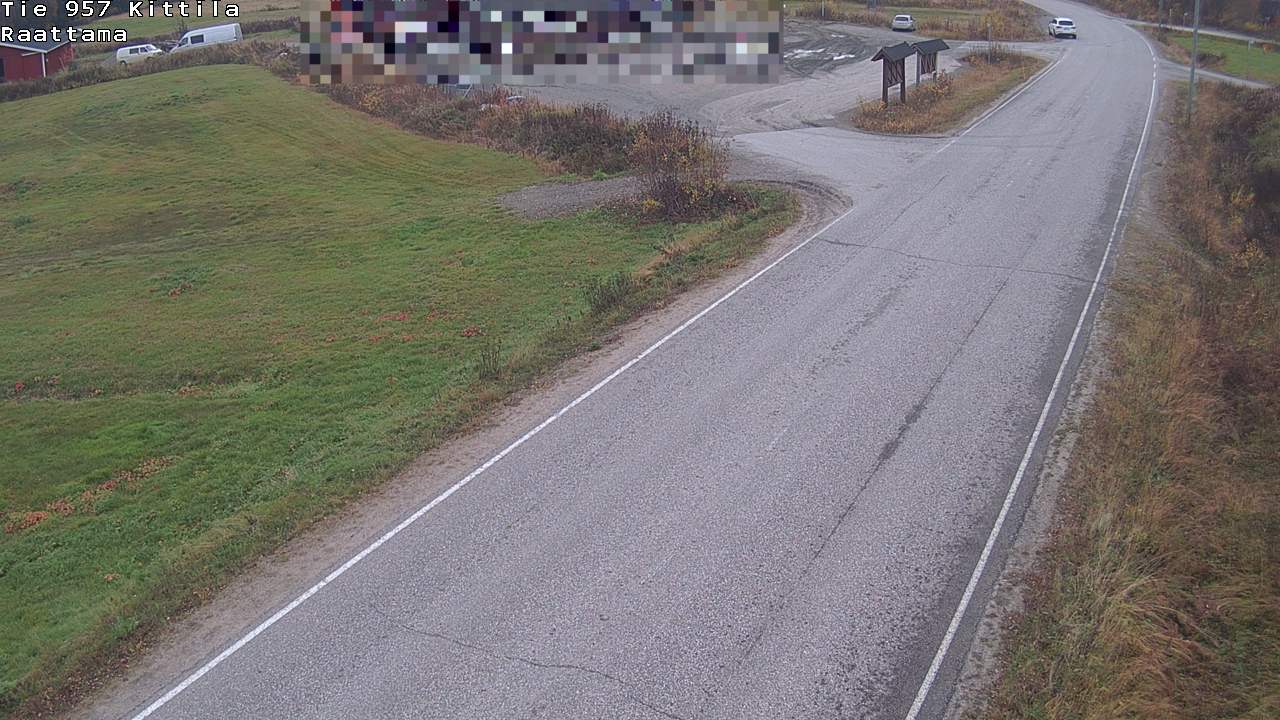 Weather Camera Image Väg 957 Kittilä, Raattama, Kittilä, Lappi