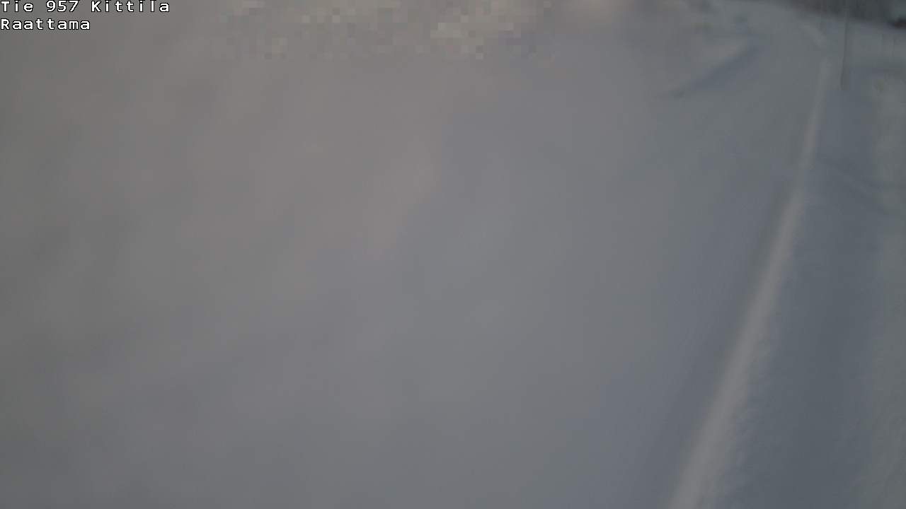 Weather Camera Image Väg 957 Kittilä, Raattama, Kittilä, Lappi