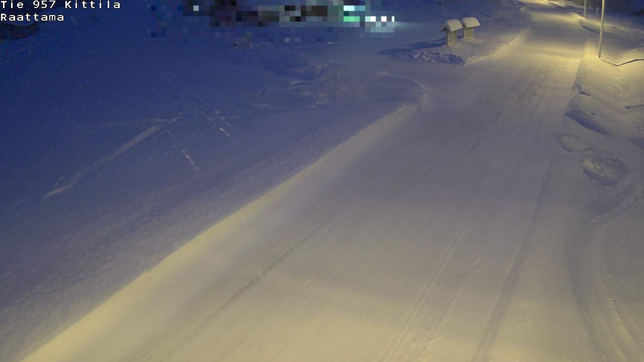 Weather Camera Image Road 957 Kittilä, Raattama, Kittilä, Lappi