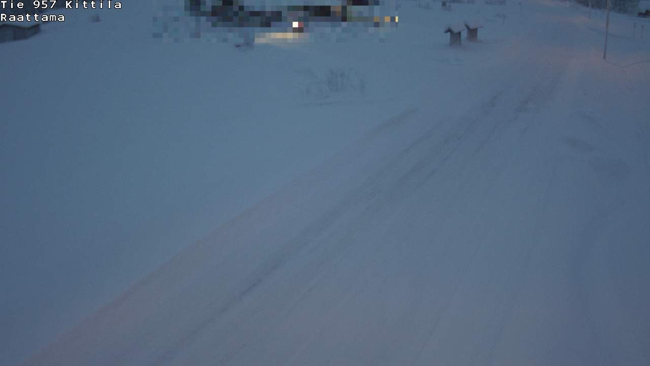 Weather Camera Image Road 957 Kittilä, Raattama, Kittilä, Lappi