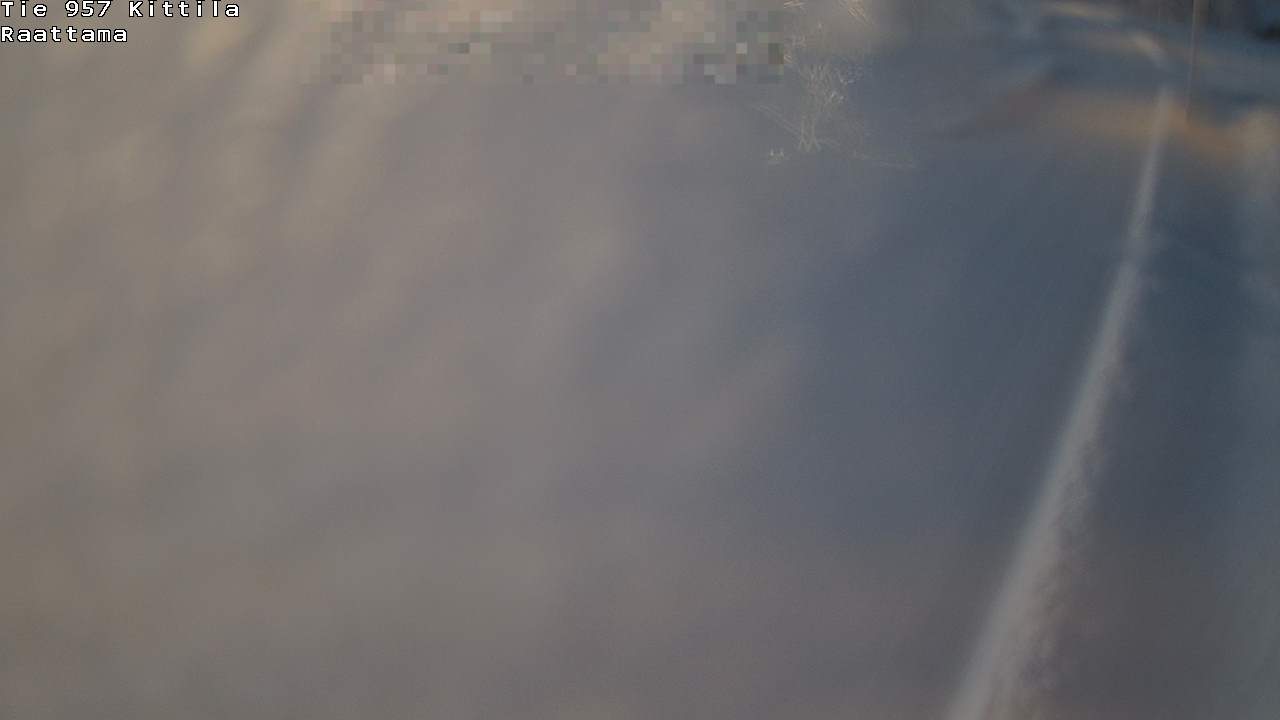 Weather Camera Image Väg 957 Kittilä, Raattama, Kittilä, Lappi