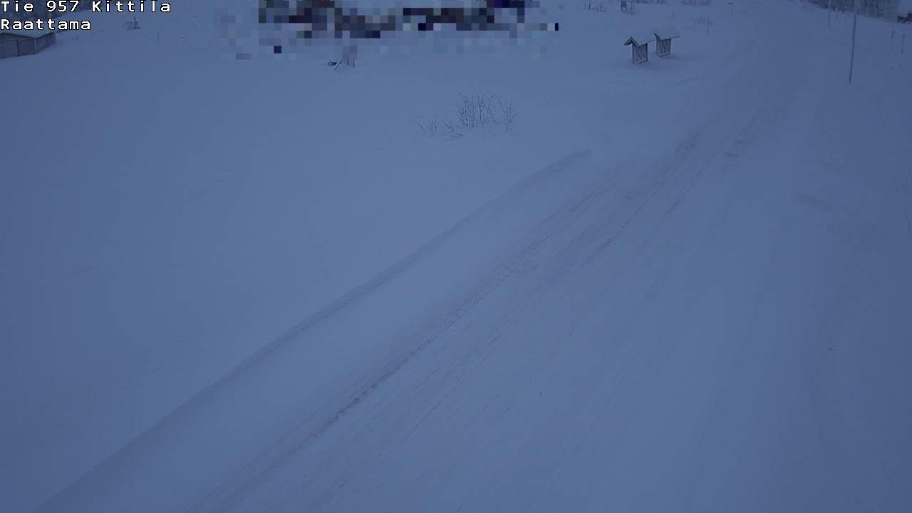 Weather Camera Image Road 957 Kittilä, Raattama, Kittilä, Lappi