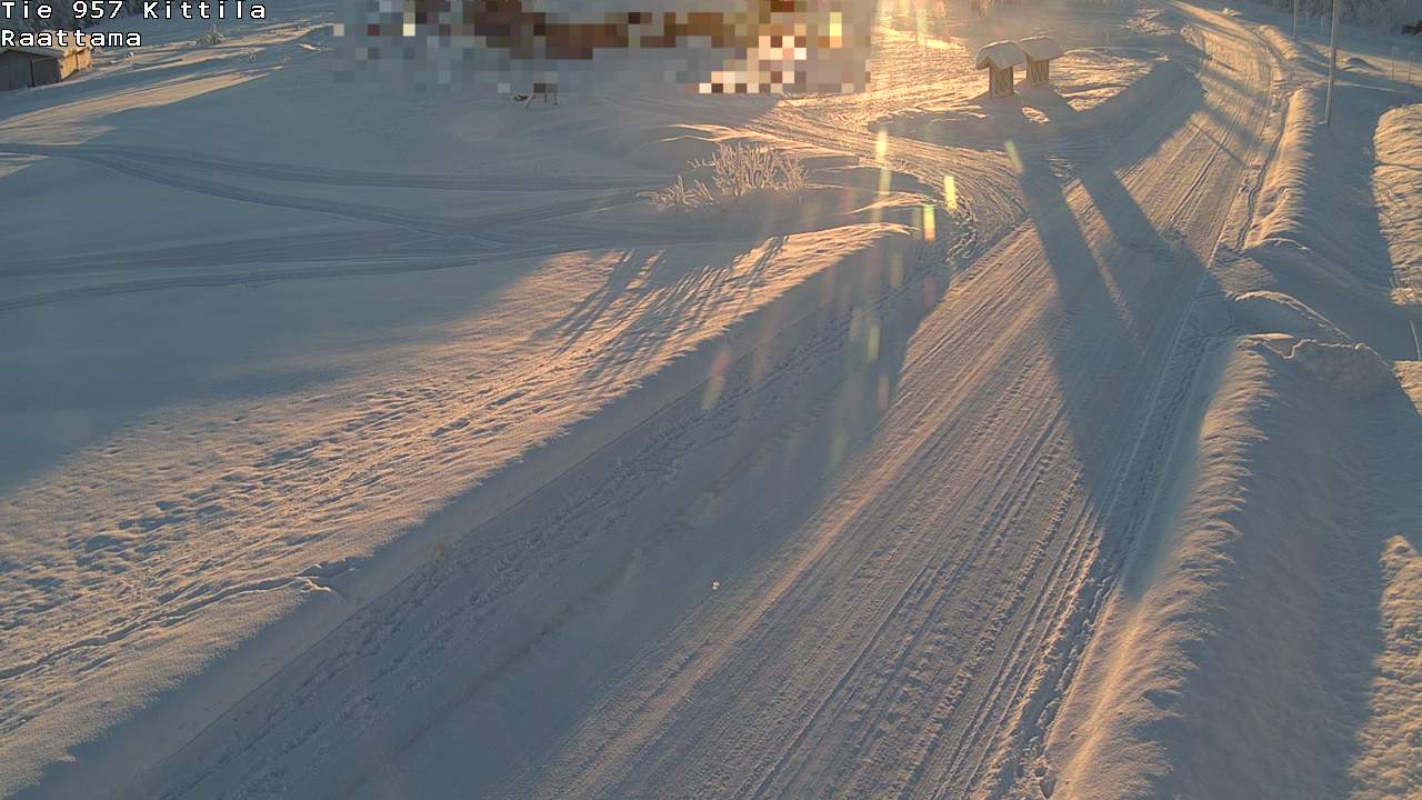 Kelikamerat Kuva Tie 957 Kittilä, Raattama, Kittilä, Lappi