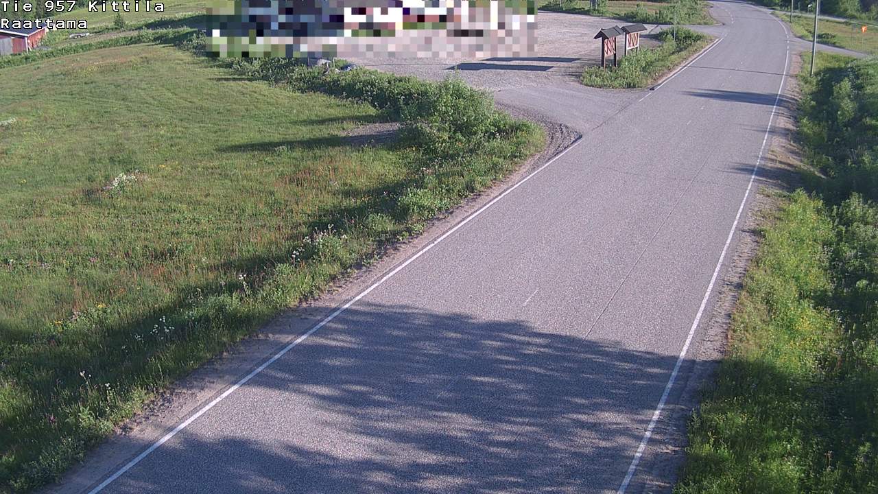 Weather Camera Image Road 957 Kittilä, Raattama, Kittilä, Lappi