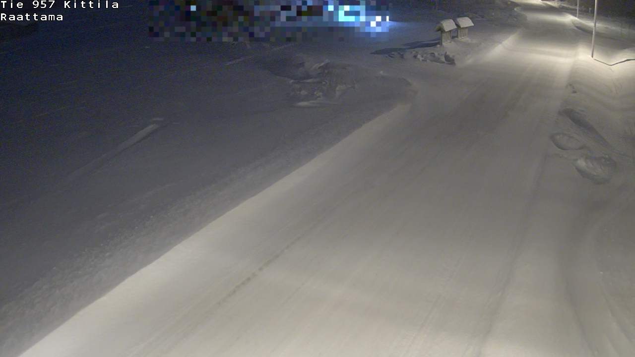 Weather Camera Image Road 957 Kittilä, Raattama, Kittilä, Lappi