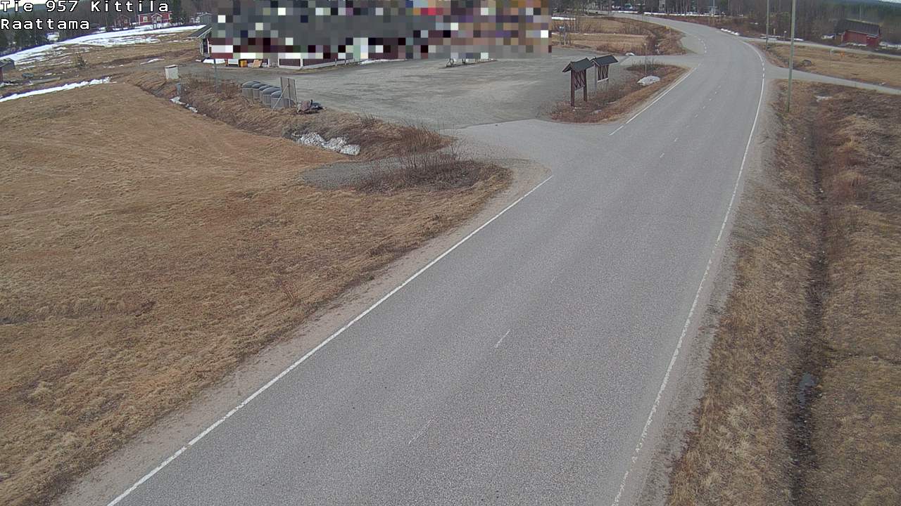 Weather Camera Image Road 957 Kittilä, Raattama, Kittilä, Lappi