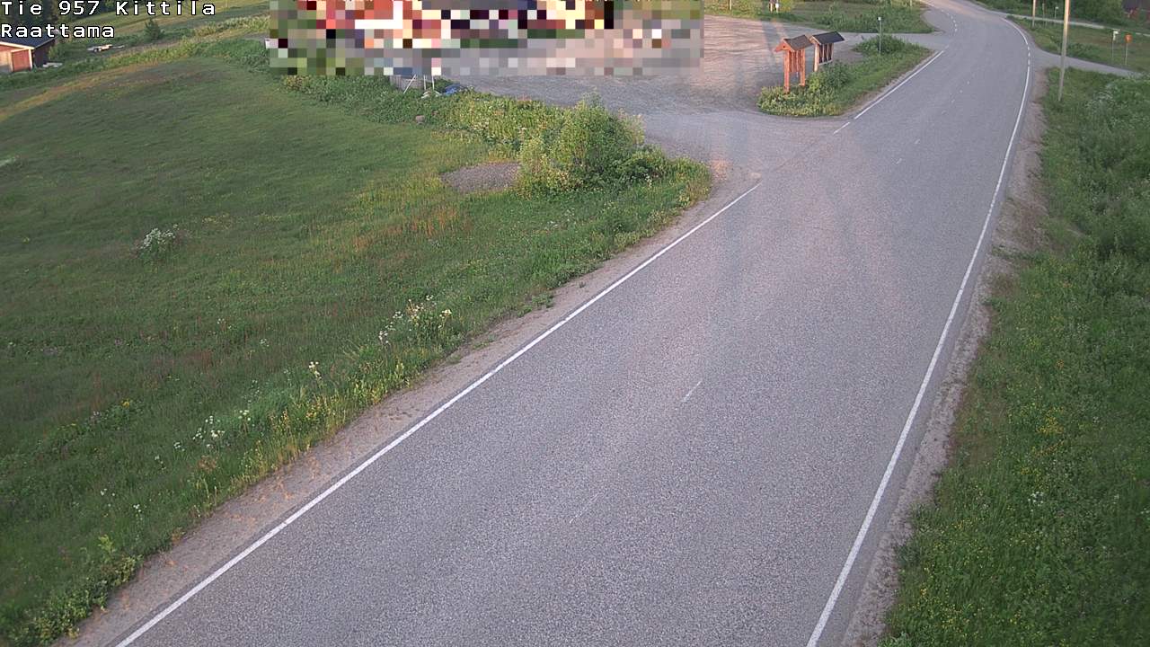 Weather Camera Image Road 957 Kittilä, Raattama, Kittilä, Lappi