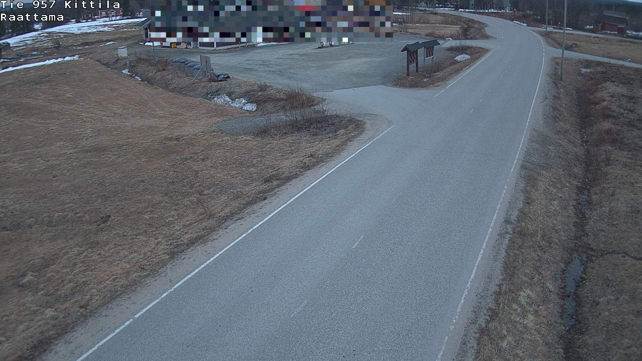 Weather Camera Image Road 957 Kittilä, Raattama, Kittilä, Lappi