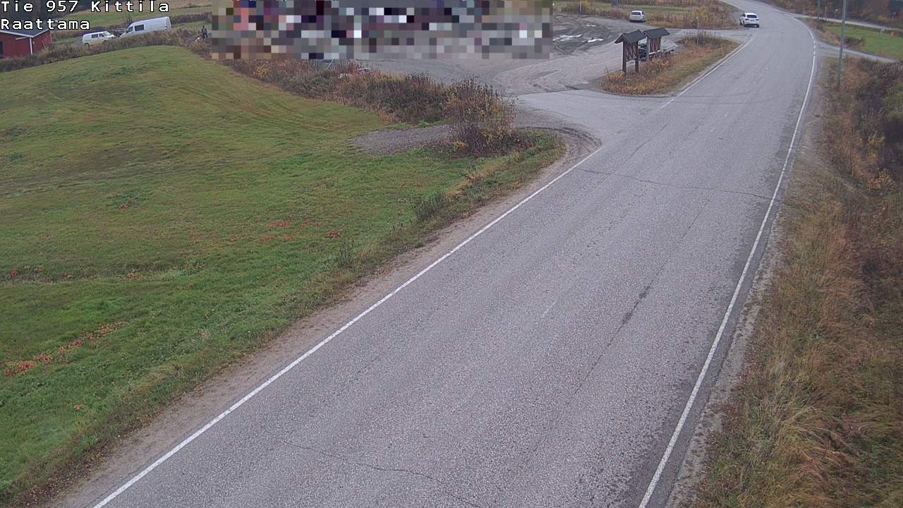 Weather Camera Image Väg 957 Kittilä, Raattama, Kittilä, Lappi