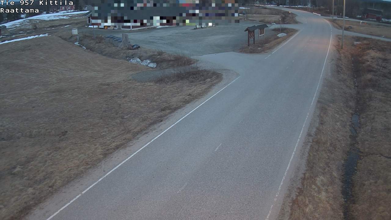 Weather Camera Image Väg 957 Kittilä, Raattama, Kittilä, Lappi