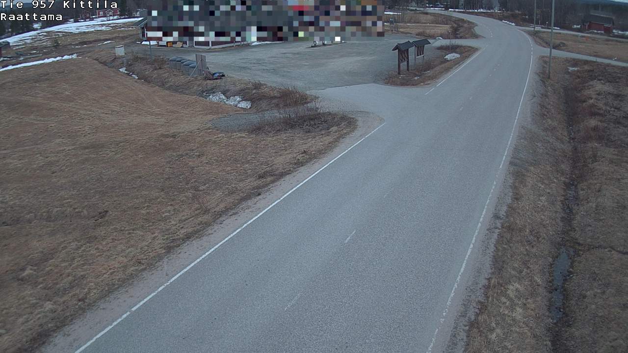 Weather Camera Image Road 957 Kittilä, Raattama, Kittilä, Lappi
