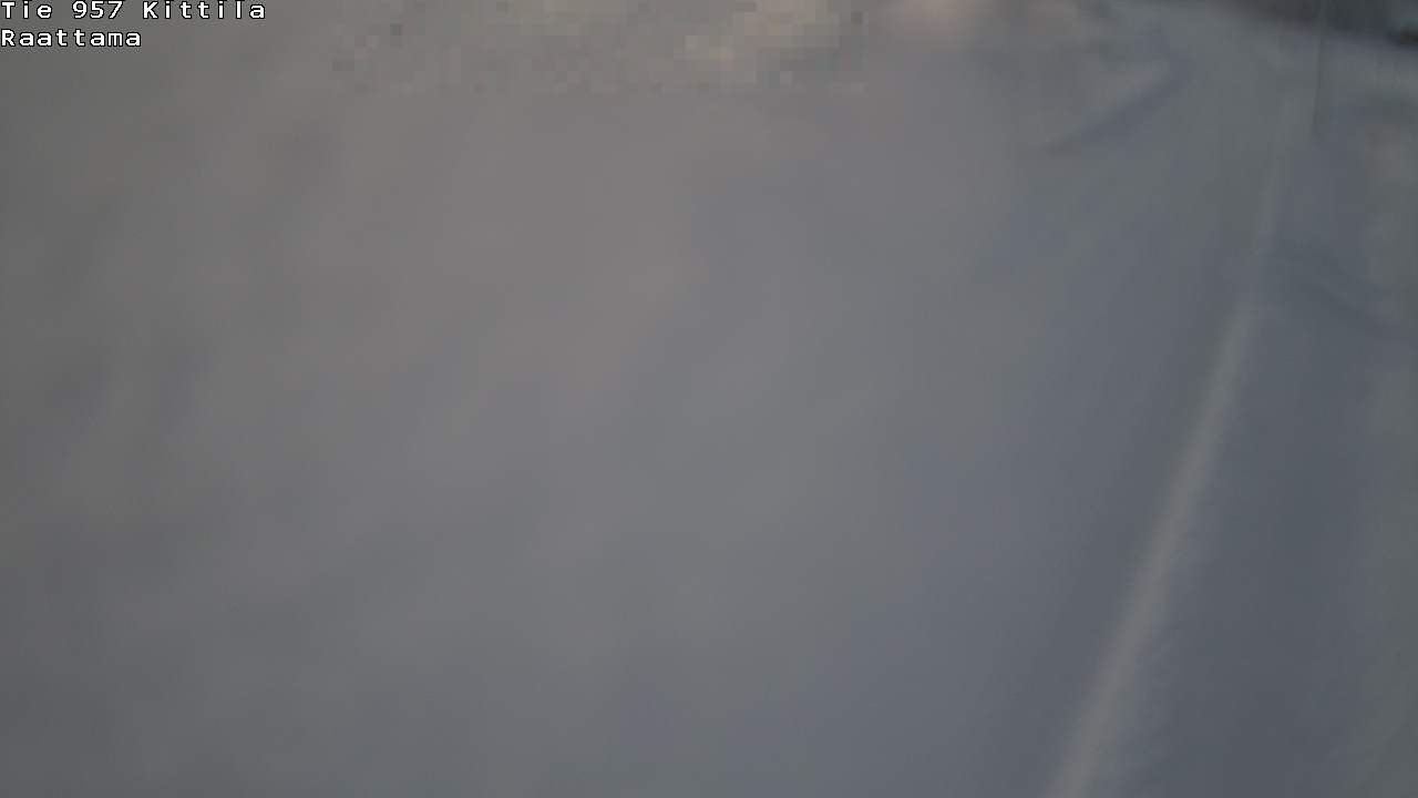 Weather Camera Image Väg 957 Kittilä, Raattama, Kittilä, Lappi