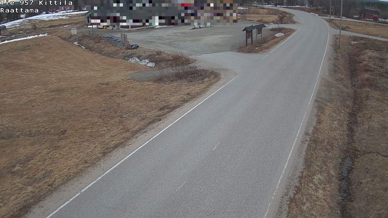 Weather Camera Image Road 957 Kittilä, Raattama, Kittilä, Lappi