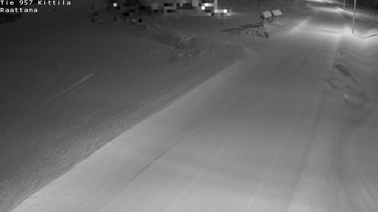 Weather Camera Image Road 957 Kittilä, Raattama, Kittilä, Lappi