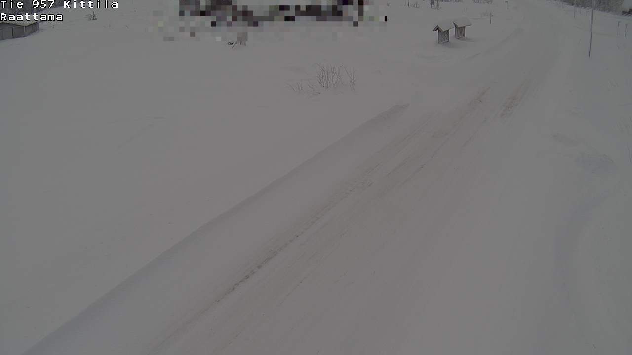 Weather Camera Image Road 957 Kittilä, Raattama, Kittilä, Lappi