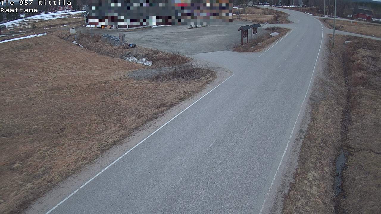 Weather Camera Image Road 957 Kittilä, Raattama, Kittilä, Lappi