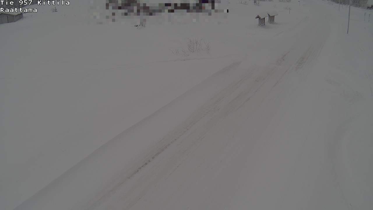 Weather Camera Image Road 957 Kittilä, Raattama, Kittilä, Lappi