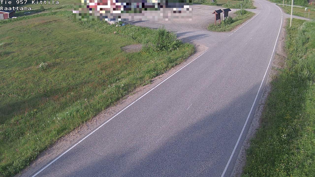 Weather Camera Image Road 957 Kittilä, Raattama, Kittilä, Lappi