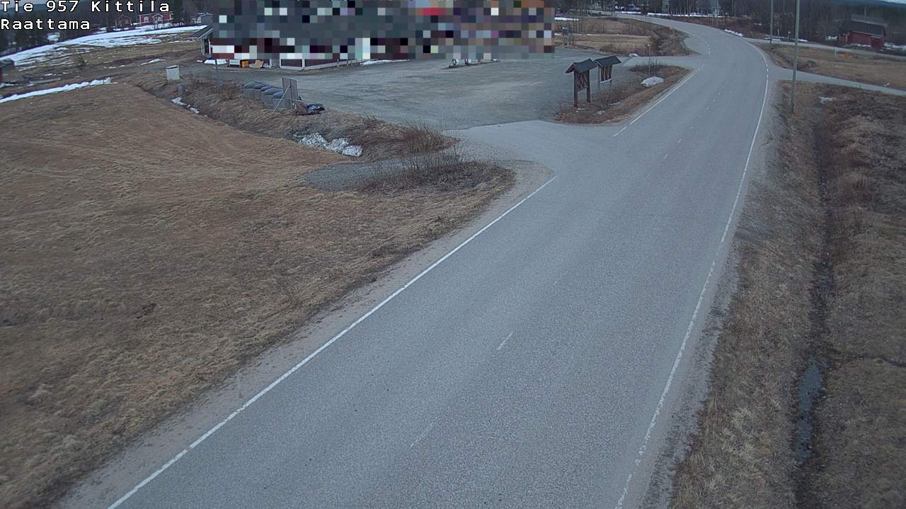 Weather Camera Image Road 957 Kittilä, Raattama, Kittilä, Lappi