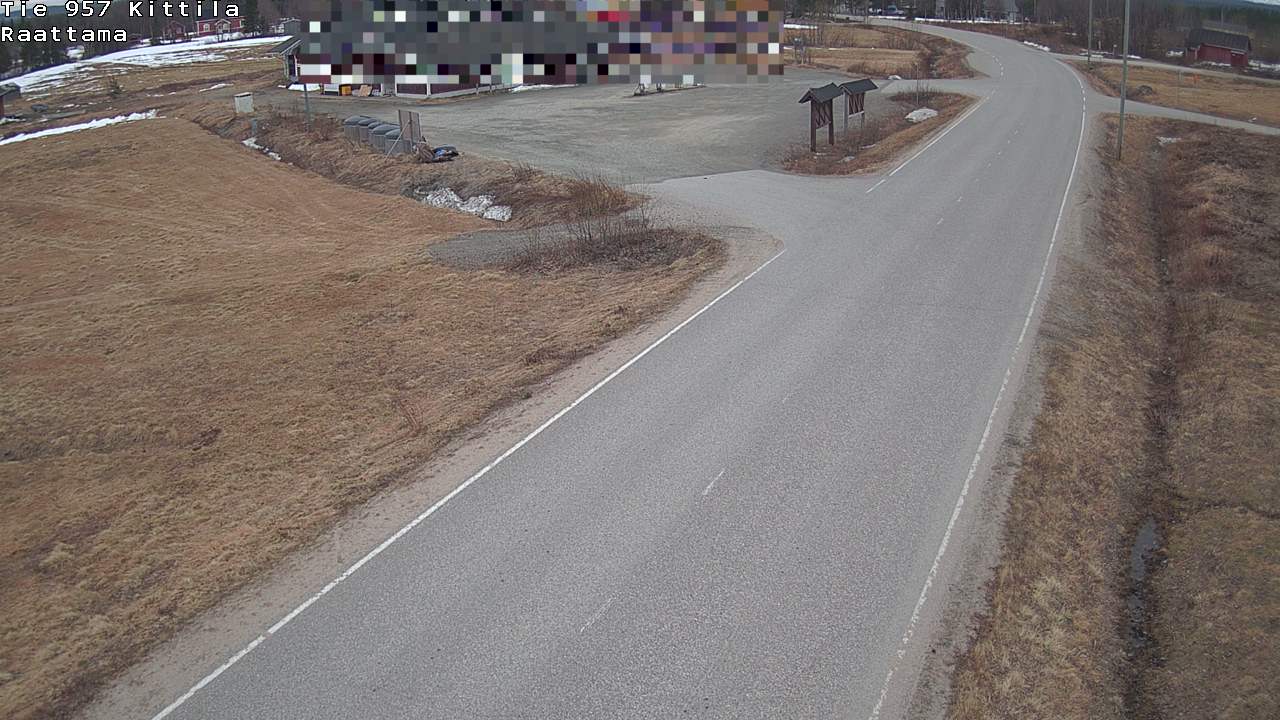 Weather Camera Image Road 957 Kittilä, Raattama, Kittilä, Lappi