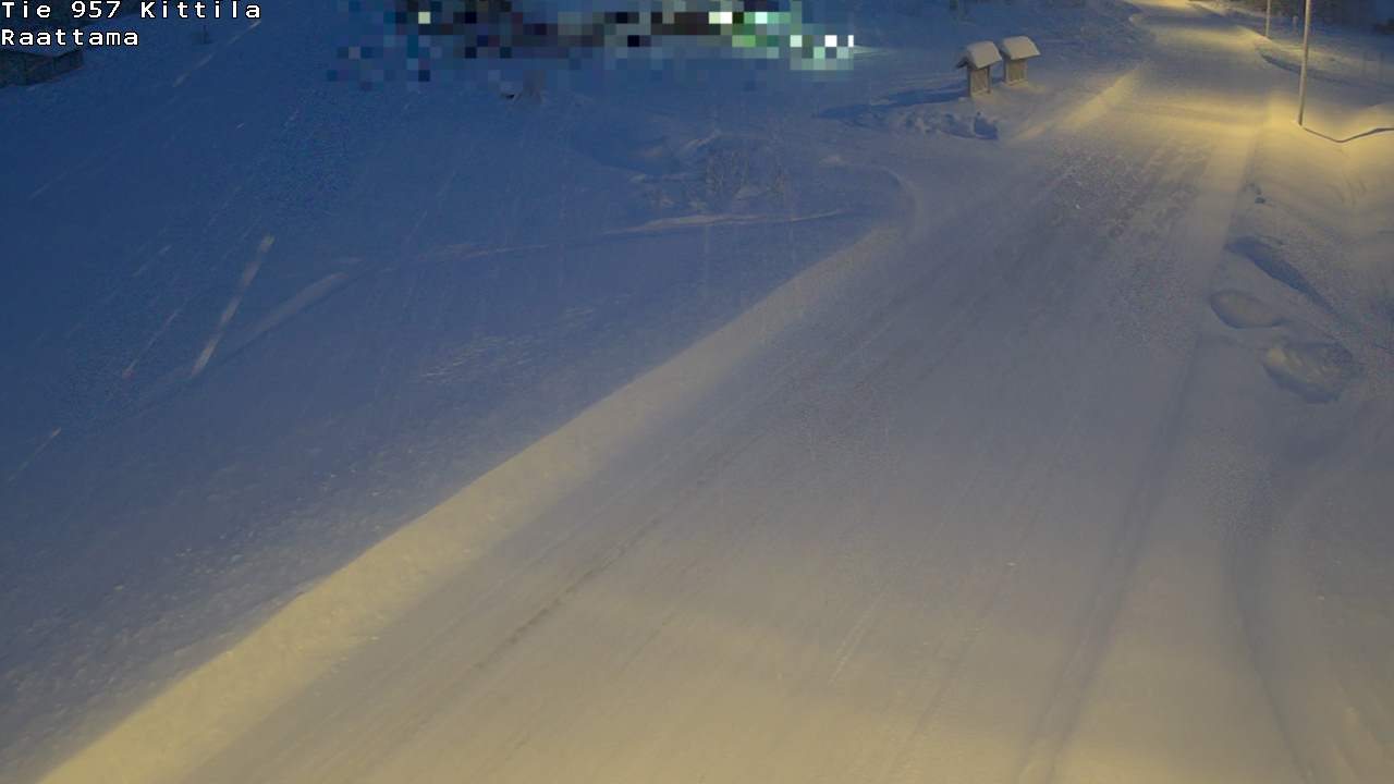 Weather Camera Image Road 957 Kittilä, Raattama, Kittilä, Lappi