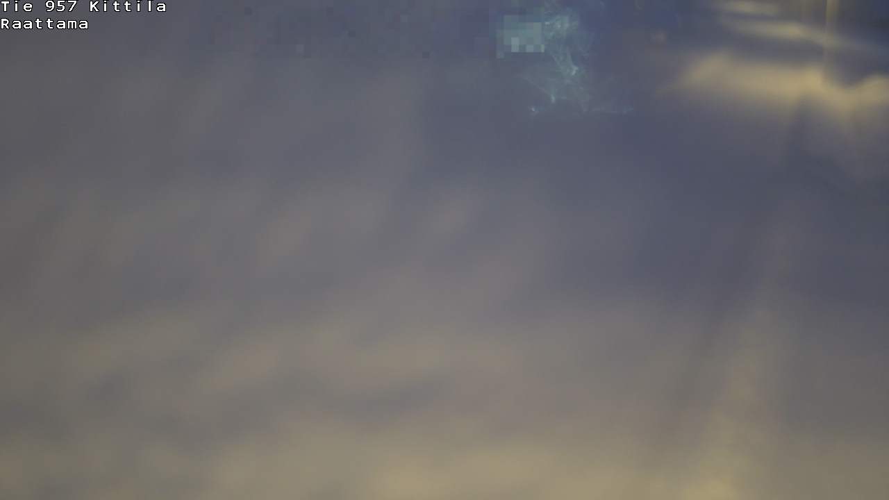 Weather Camera Image Road 957 Kittilä, Raattama, Kittilä, Lappi