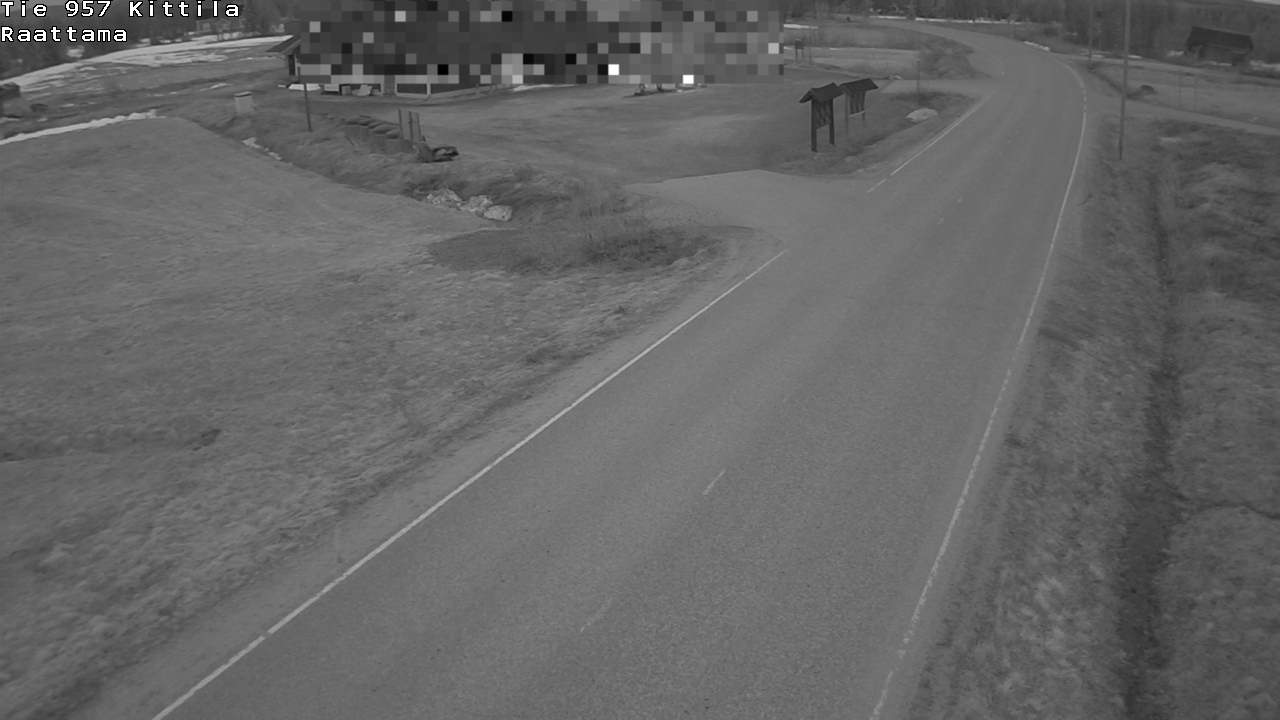 Weather Camera Image Road 957 Kittilä, Raattama, Kittilä, Lappi