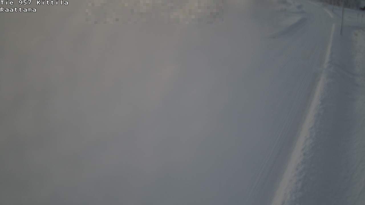 Weather Camera Image Väg 957 Kittilä, Raattama, Kittilä, Lappi