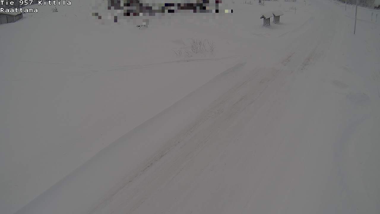 Weather Camera Image Road 957 Kittilä, Raattama, Kittilä, Lappi