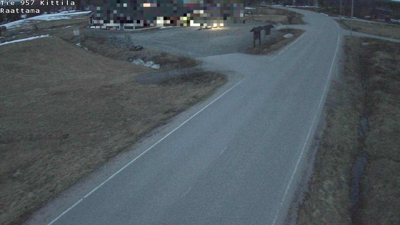 Weather Camera Image Väg 957 Kittilä, Raattama, Kittilä, Lappi
