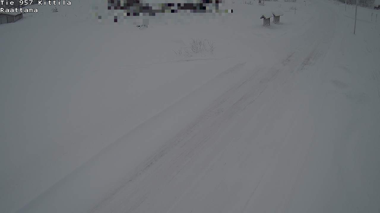 Weather Camera Image Road 957 Kittilä, Raattama, Kittilä, Lappi