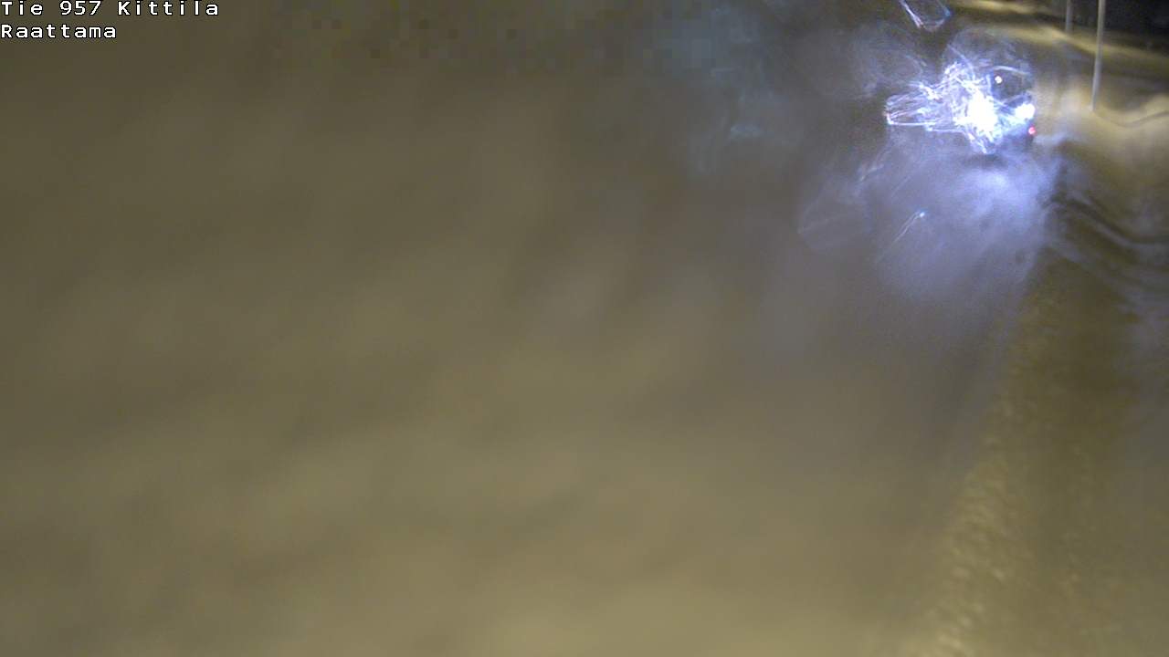 Weather Camera Image Väg 957 Kittilä, Raattama, Kittilä, Lappi