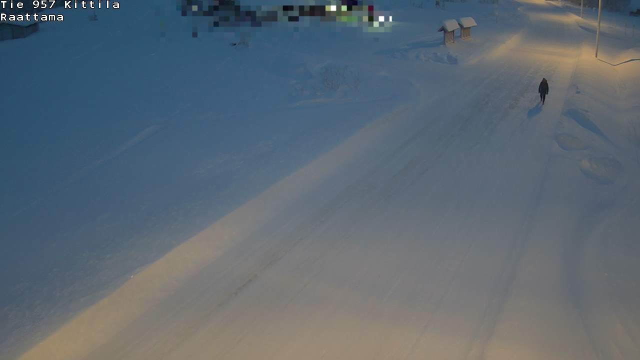 Weather Camera Image Road 957 Kittilä, Raattama, Kittilä, Lappi