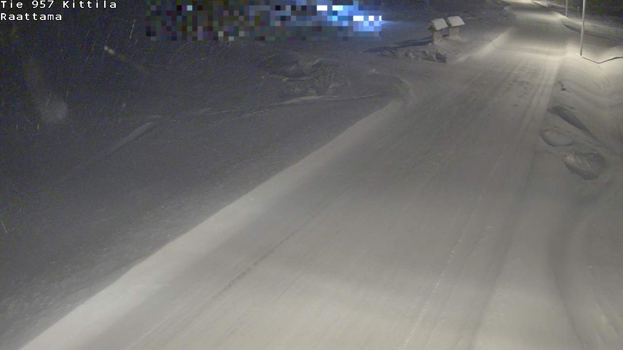 Weather Camera Image Road 957 Kittilä, Raattama, Kittilä, Lappi