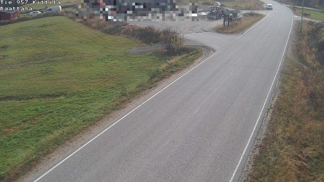 Weather Camera Image Väg 957 Kittilä, Raattama, Kittilä, Lappi