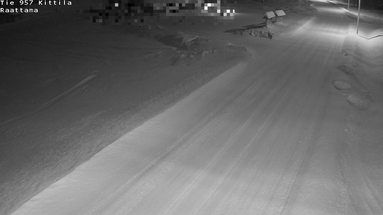 Weather Camera Image Väg 957 Kittilä, Raattama, Kittilä, Lappi
