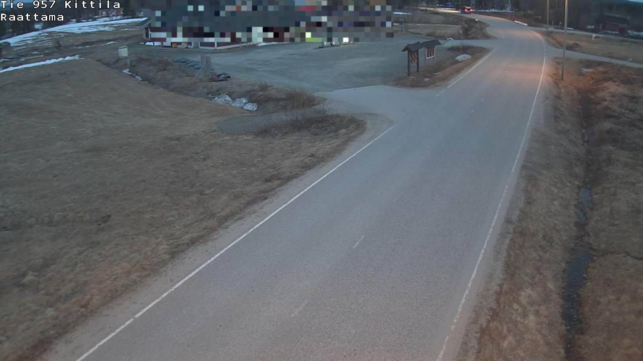 Weather Camera Image Väg 957 Kittilä, Raattama, Kittilä, Lappi