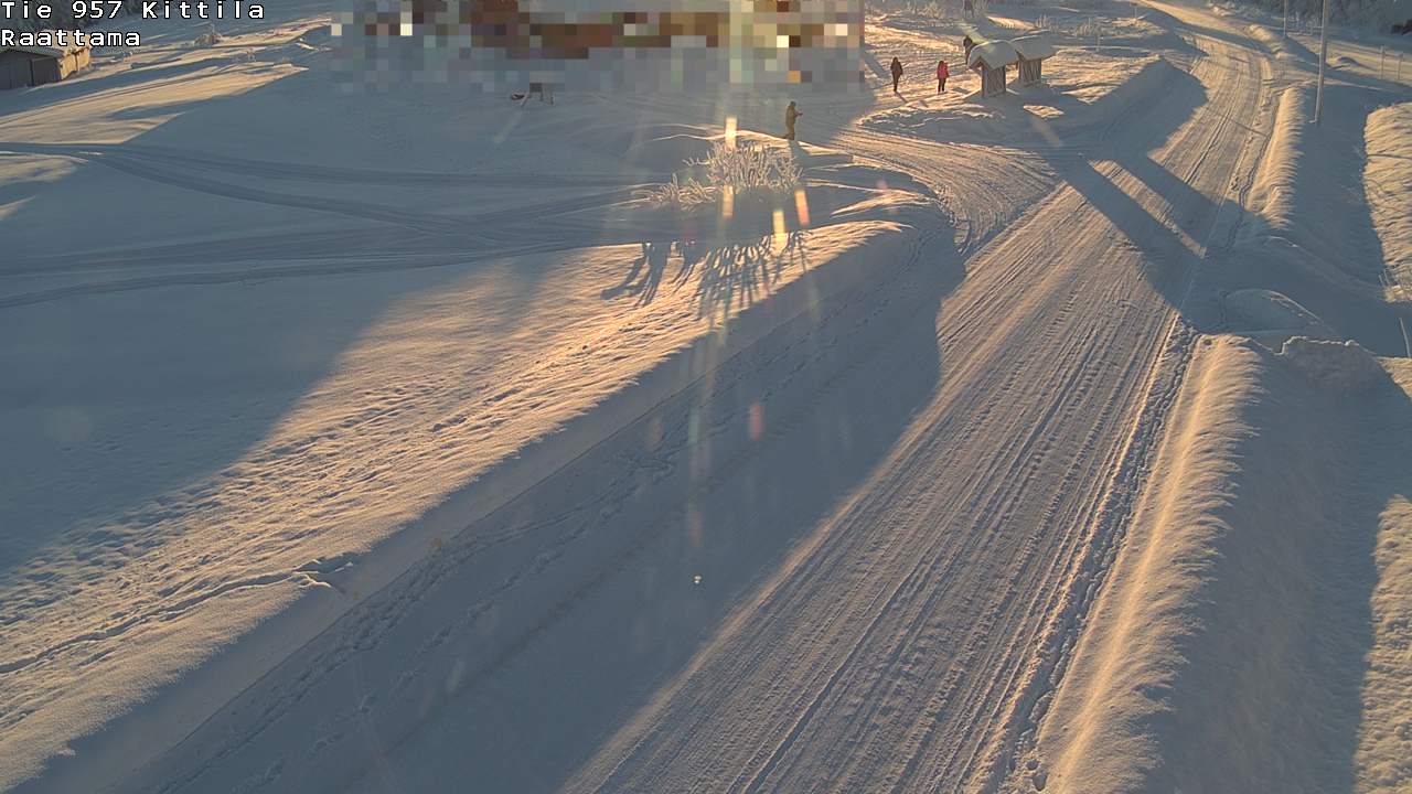 Kelikamerat Kuva Tie 957 Kittilä, Raattama, Kittilä, Lappi