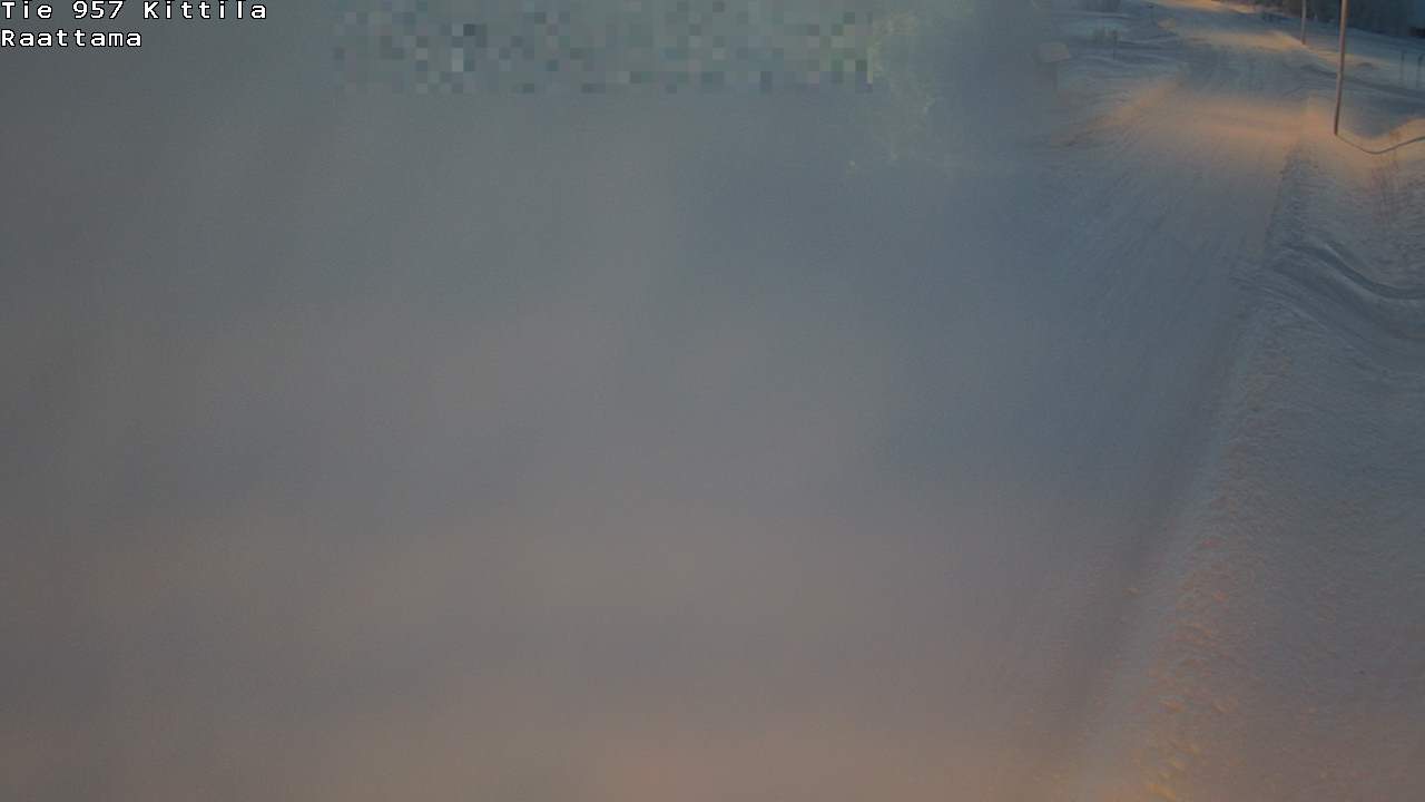 Weather Camera Image Road 957 Kittilä, Raattama, Kittilä, Lappi