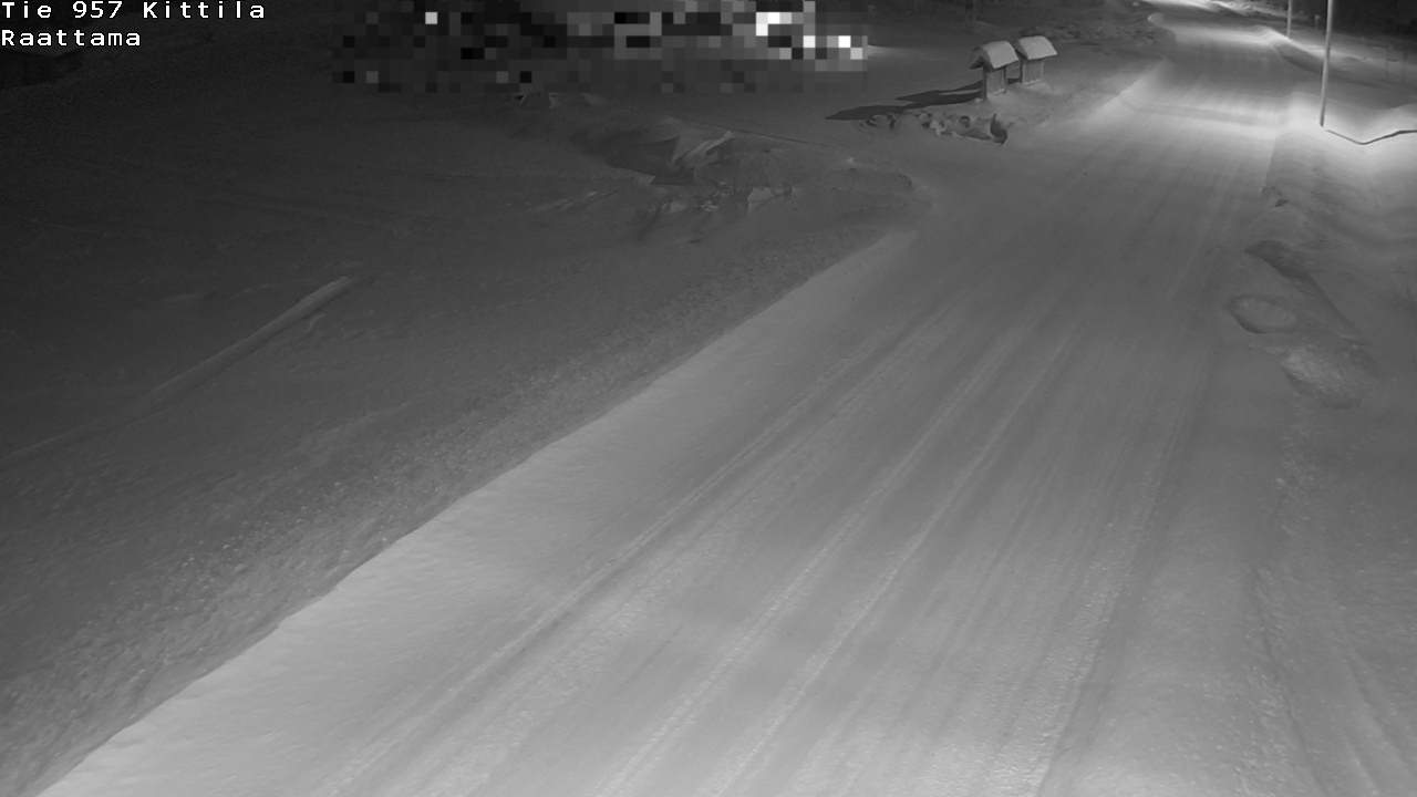 Weather Camera Image Väg 957 Kittilä, Raattama, Kittilä, Lappi